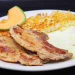 Pork Chops* and Eggs*
